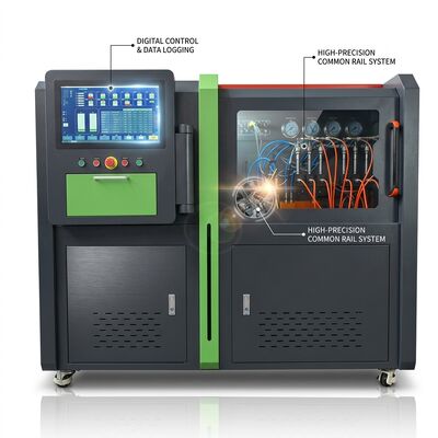เครื่องทดสอบปั๊มคอมมอนเรล CRP-HD High Flow พร้อมมอเตอร์เกียร์ 18.5Kw แรงดัน 2500 บาร์ และอัตราการป้อนน้ำมันเชื้อเพลิง 60 ลิตร/ชั่วโมง